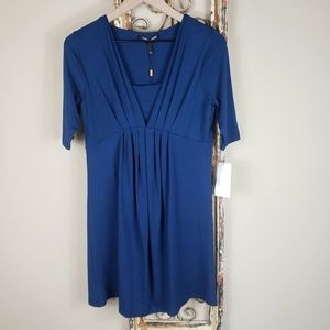 Isabella Oliver Maternity Alice French Navy Tunic